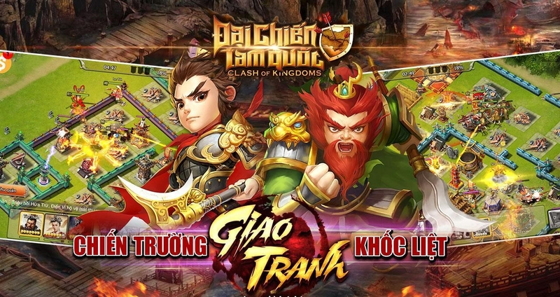 Hình ảnh trong tựa game Đại Chiến Tam Quốc