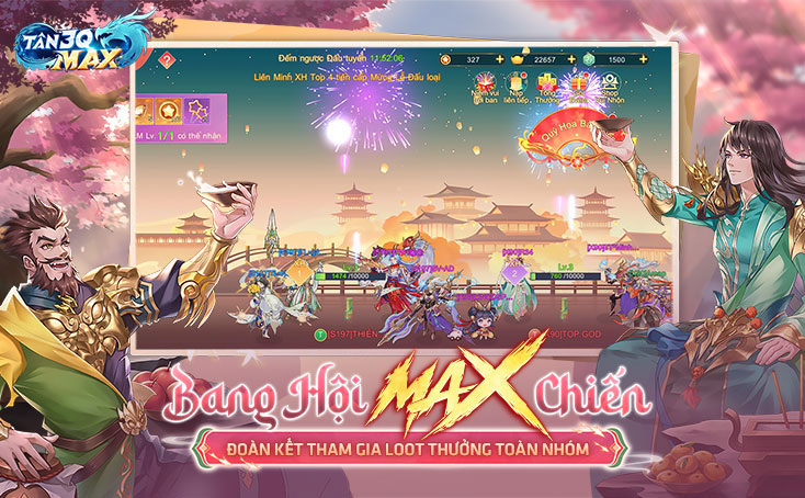Hình ảnh trong tựa game Tân 3Q MAX