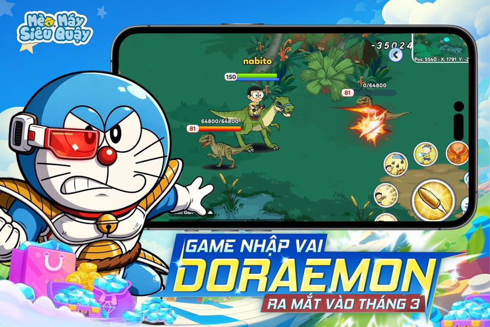 Hướng dẫn cách code Mèo Máy Siêu Quậy mới nhất