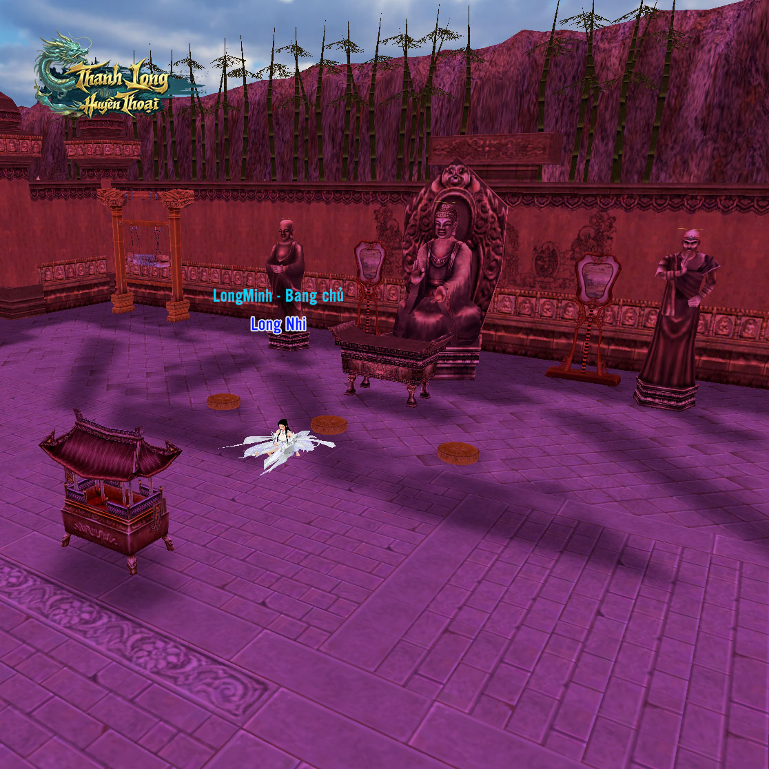 Hình ảnh xuất hiện trong tựa game Thanh Long Huyền Thoại