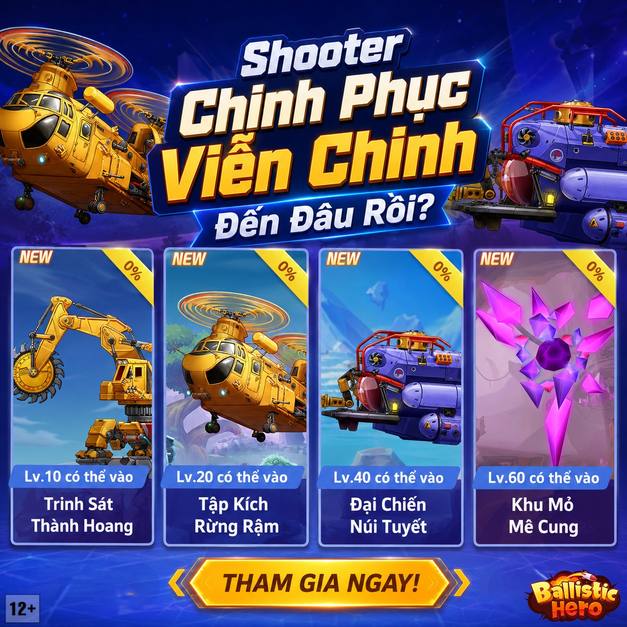 Hình ảnh trong tựa game Ballistic Hero VNG