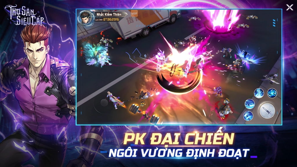Hình ảnh trong tựa game Thợ Săn Siêu Cấp