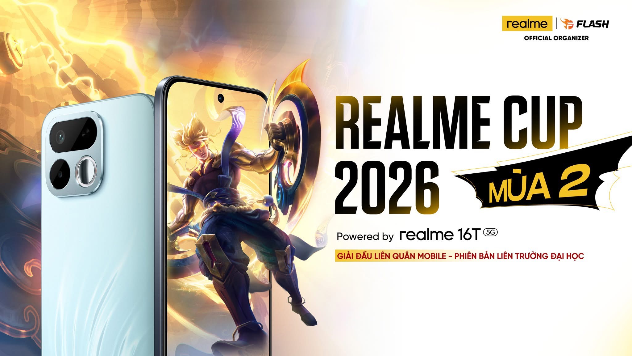 Hình ảnh giải đấu realme cup 2026 mùa 2