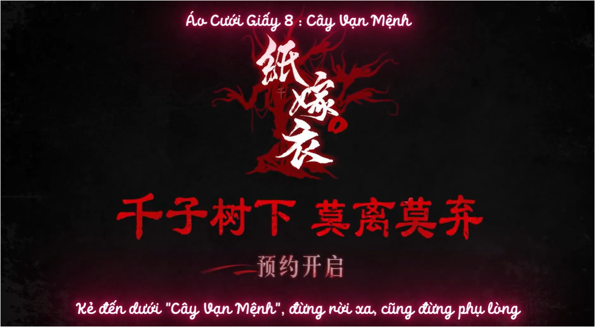 Hình ảnh tựa game Áo Cưới Giấy 8: Thiên Tử Thụ