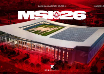 Hình ảnh Trung tâm Hội nghị Daejeon II (DCC Hall 2) nơi diễn ra giải MSI 2026