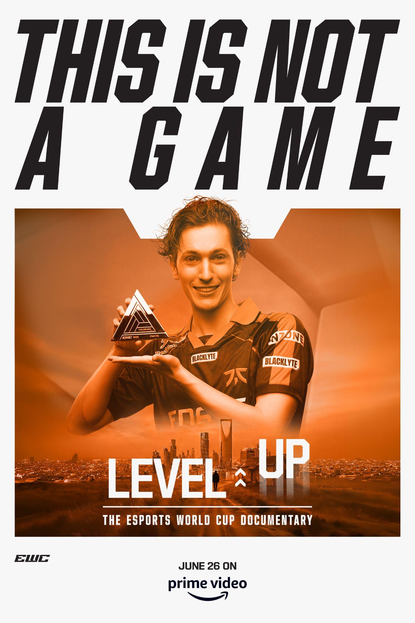 Hình ảnh Boaster (Fnatic - VALORANT) xuất hiện rạng rỡ trong poster