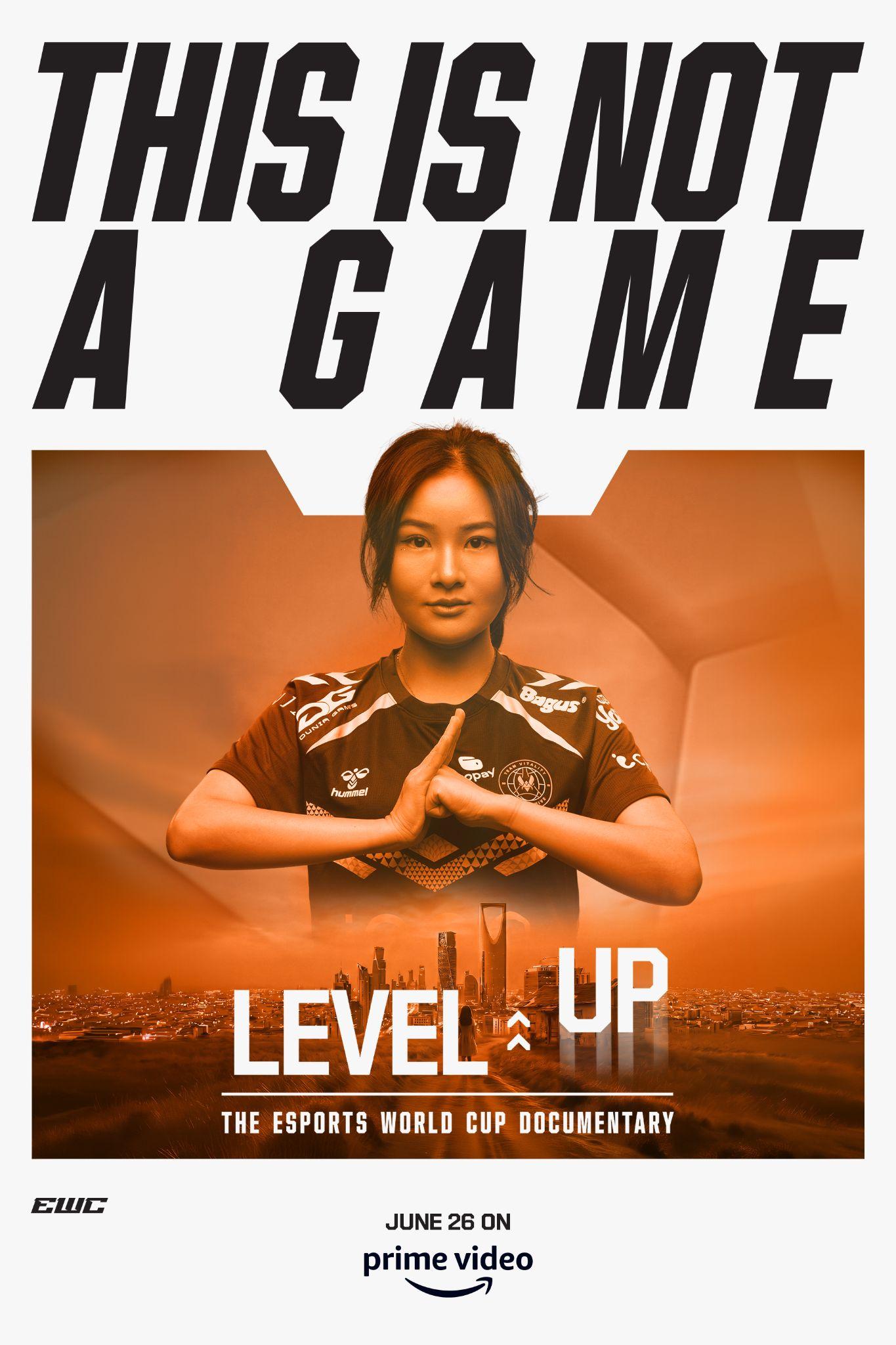 Poster tuyển thủ nữ Vivi (Team Vitality) thi đấu bộ môn Mobile Legends: Bang Bang (MLBB)
