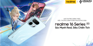 realme là Nhà Tài trợ Chính thức của Đấu Trường Danh Vọng Mùa Đông 2026 với thông điệp “realme - Sức Mạnh Real, Siêu Chiến Tích”