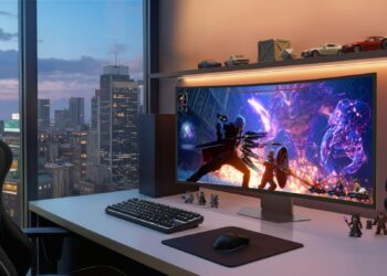 Màn hình LG UltraGear evo AI 45/39GX950B-B độ phân giải 5K2K với tính năng AI Scene Optimization cho game thủ