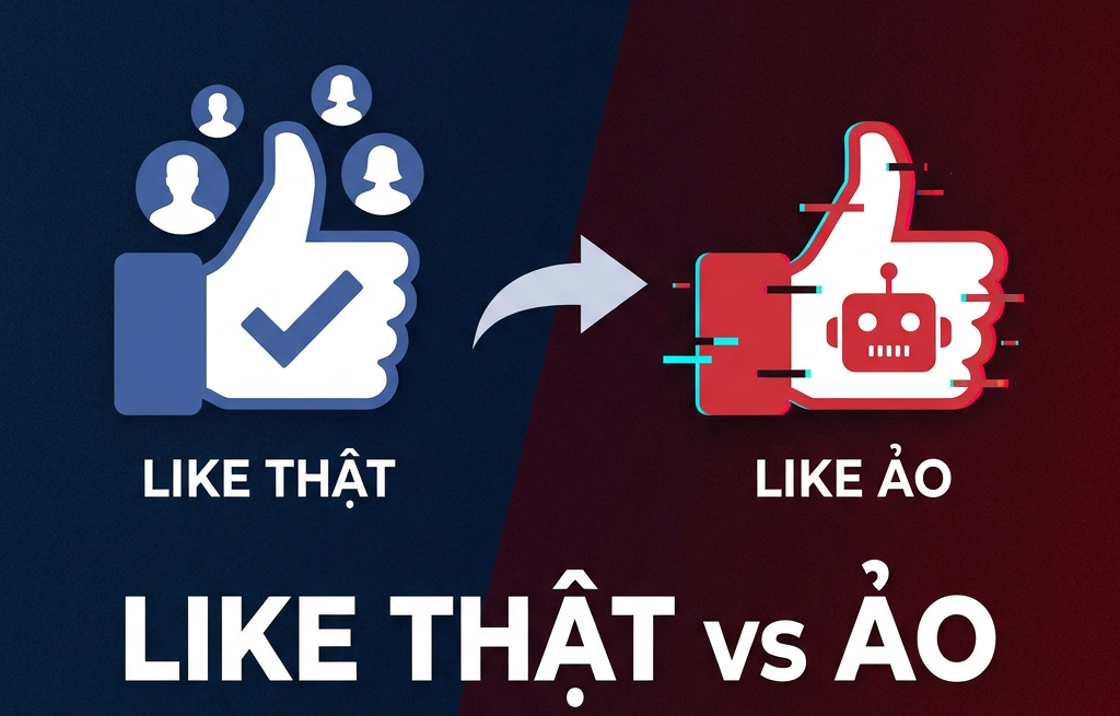 Cách phân biệt like thật và like ảo trên Facebook